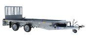 Porte engin - ifor williams - gx126 - 3.66*1.84m