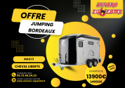 Van maxi 2 cheval liberte 2 places diagonal