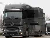 Mercedes actros cabine xl - 6 chevaux - appartement 