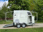 Nouveauté - van  ifor williams neuf - hbeco - 2 places 