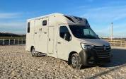 Camion chevaux - stalle élevage - renault master - tran