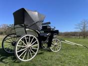 Calèche victoria pour mariage