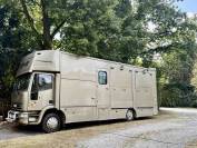 Camion iveco 3 chevaux + home 5 pers.