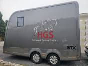 Stx exclusive trailer pour pl, 3 chevaux + home car