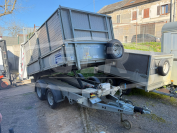 Occasion remorque - benne ifor williams - tt3017 equipee
